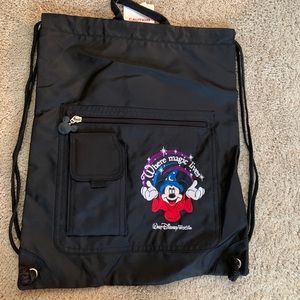 Vintage Disney World String Bag (NEW WITH TAGS)